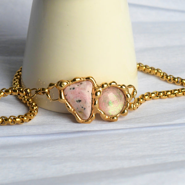 Rhodonite & Stardusty Ornament