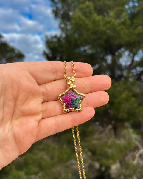 Rubi Fuchsite STAR has born