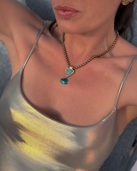 Blue Agate and Fish