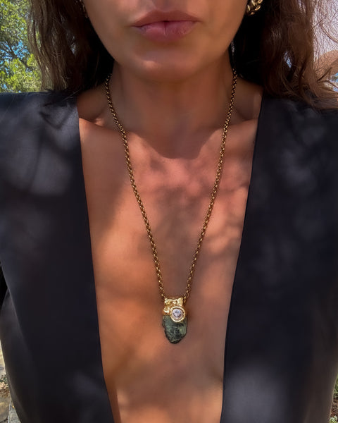 Black Tourmaline with Smile