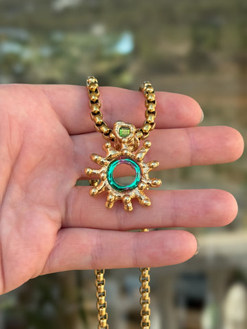 Green Glass Sun