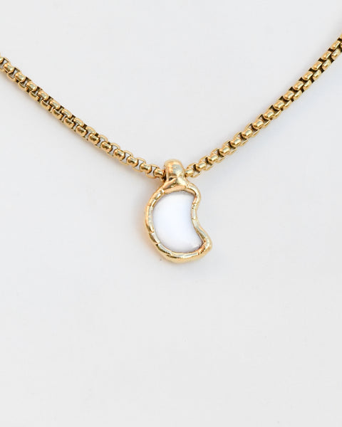 White Cat Eye Moon