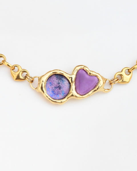Purple Stardust and Heart