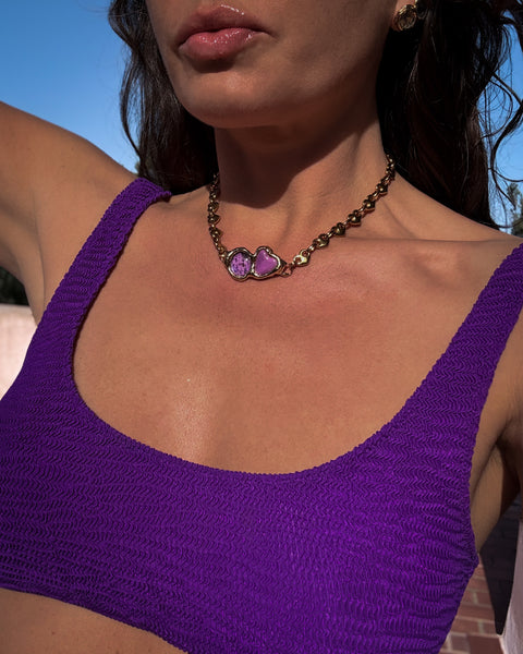 Purple Stardust and Heart