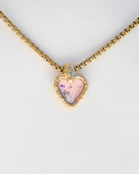 Pink Stardusty Heart