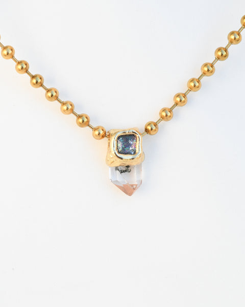 Clear Quartz and Stardust