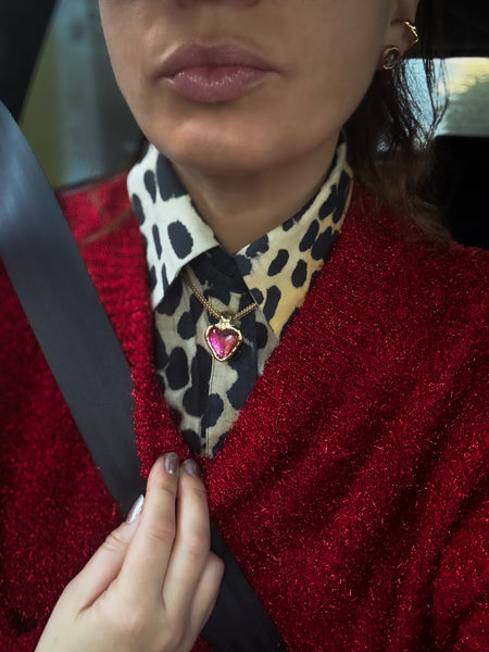 Sturdasty Heart in Burgundy