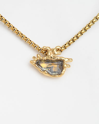 Quartz with Stardust on Black