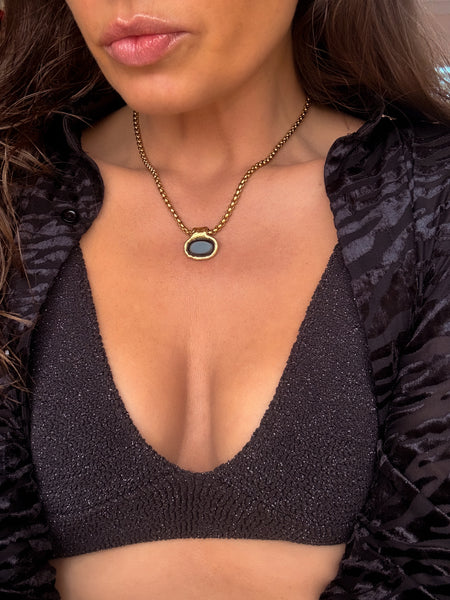 Smaller Black Onyx