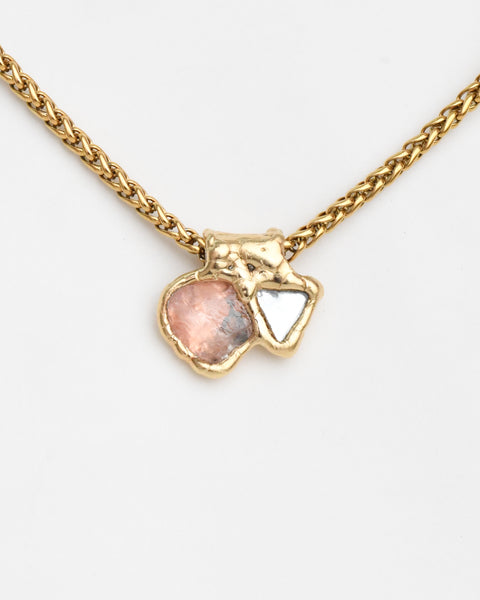 Rose Quartz and Mirror