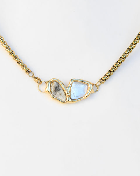 Quartz from Ibiza & Glass