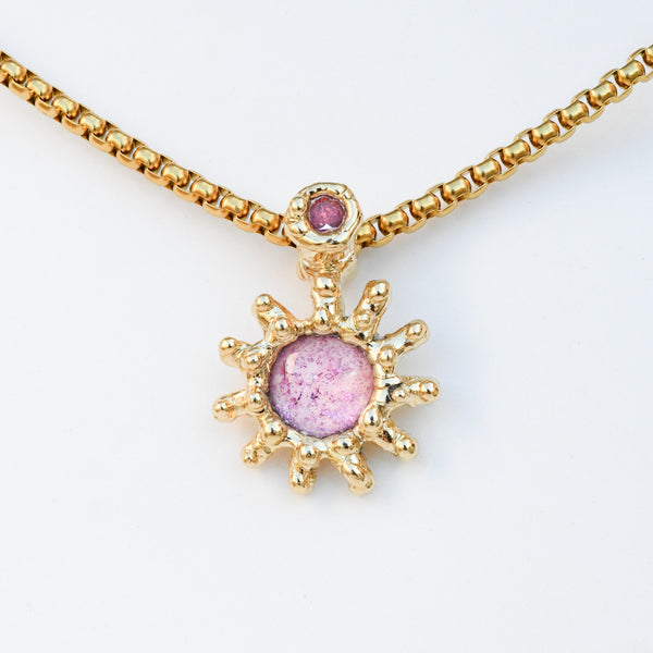 Pink Stardusty Sun & Pink Crystal