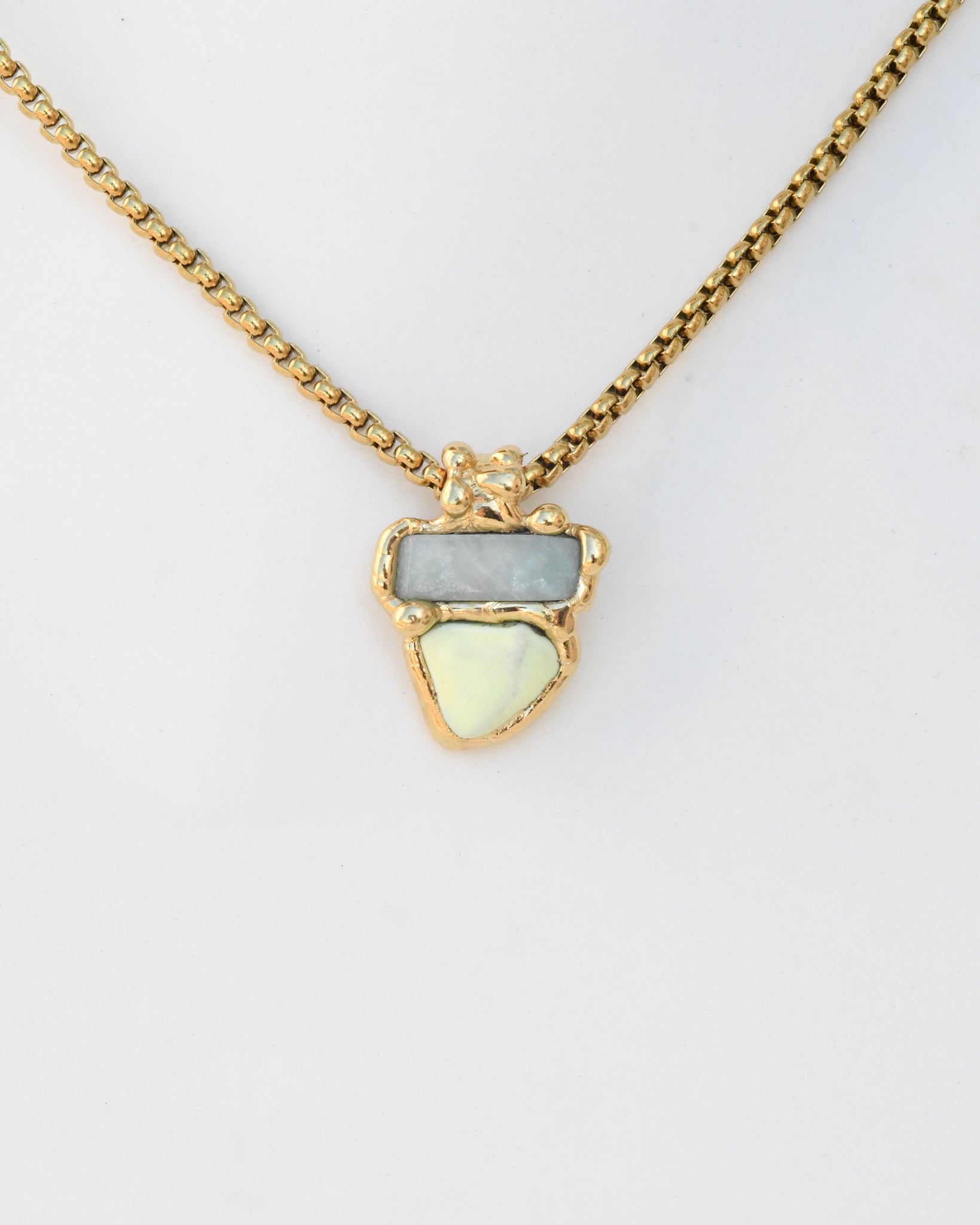 Amazonite & Chrisoprase Limon Combo