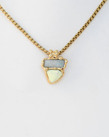 Amazonite & Chrisoprase Limon Combo