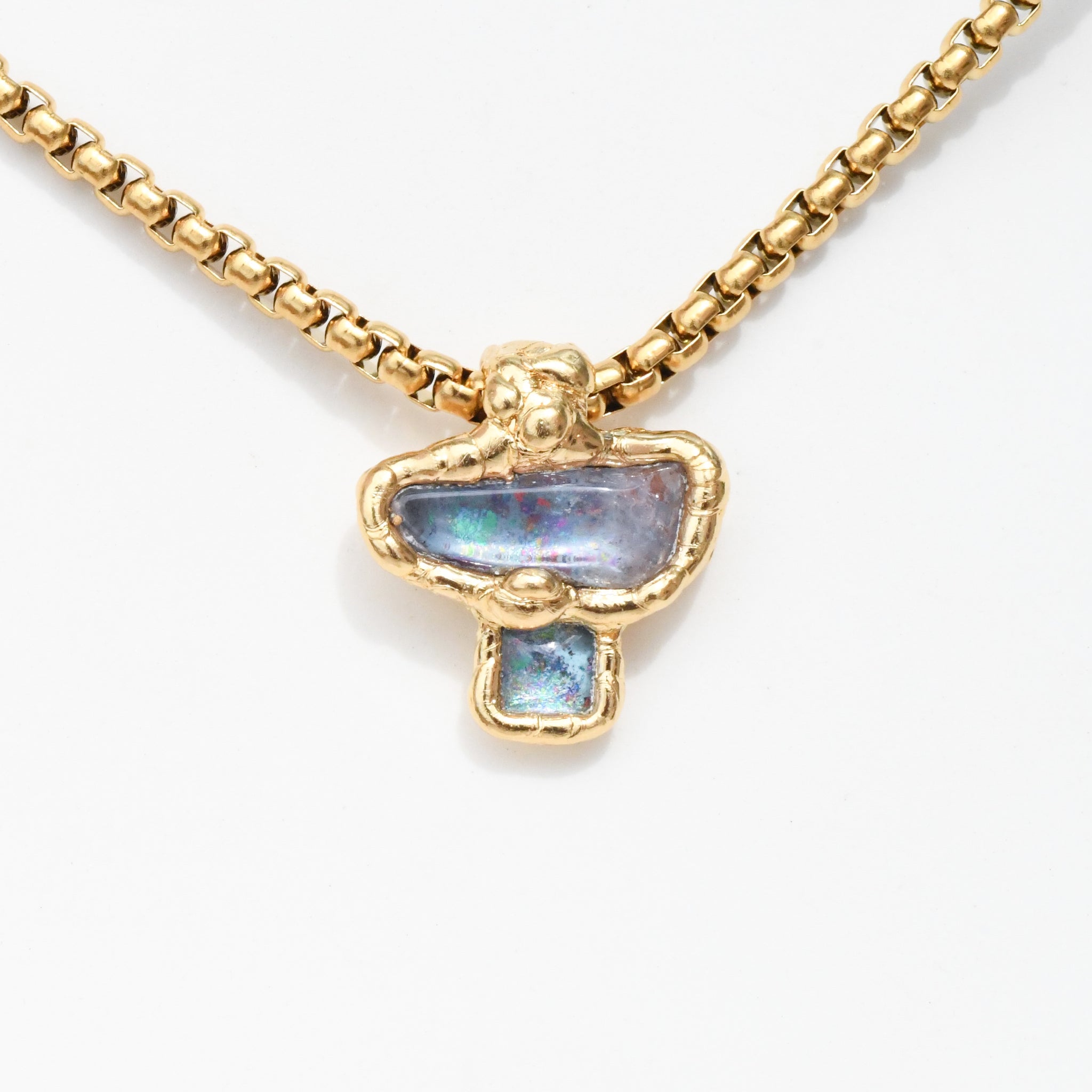 Mushroomy Style in Light Blue Colours