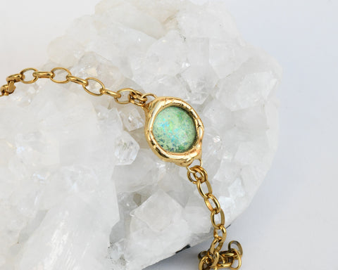 Green Stardust Bracelet