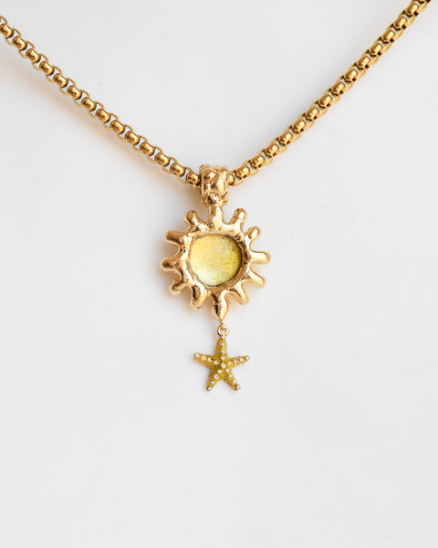 Yellow Sun & Starfish