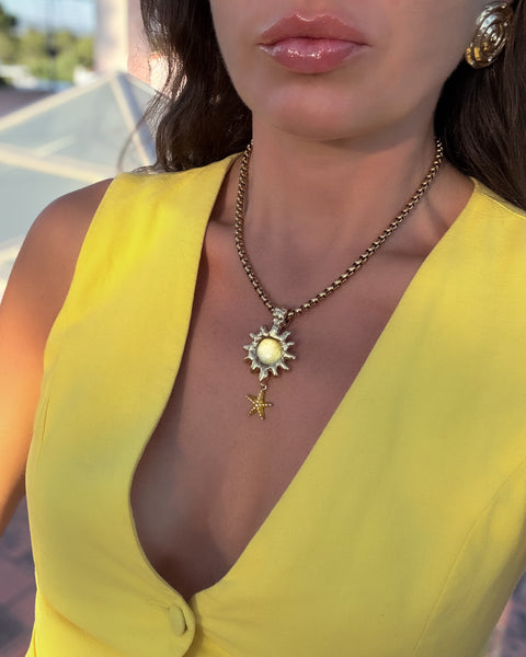Yellow Sun & Starfish