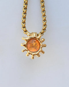 Orange Stardust Sun
