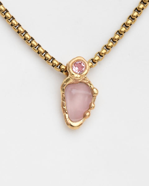 Rose Quartz & Pink Swarovski