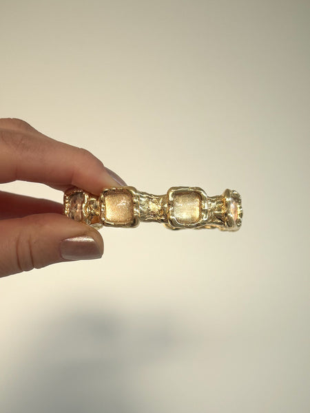 Bracelet with 5x Golden Stardust