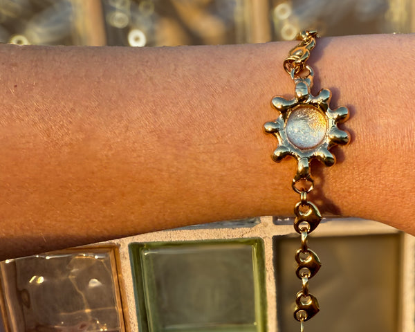 Gold Sun Bracelet