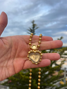 Goldened Clear Quartz