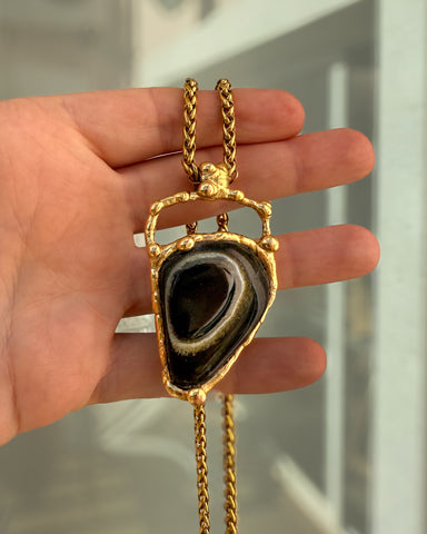 Large masculine Tiger Eye