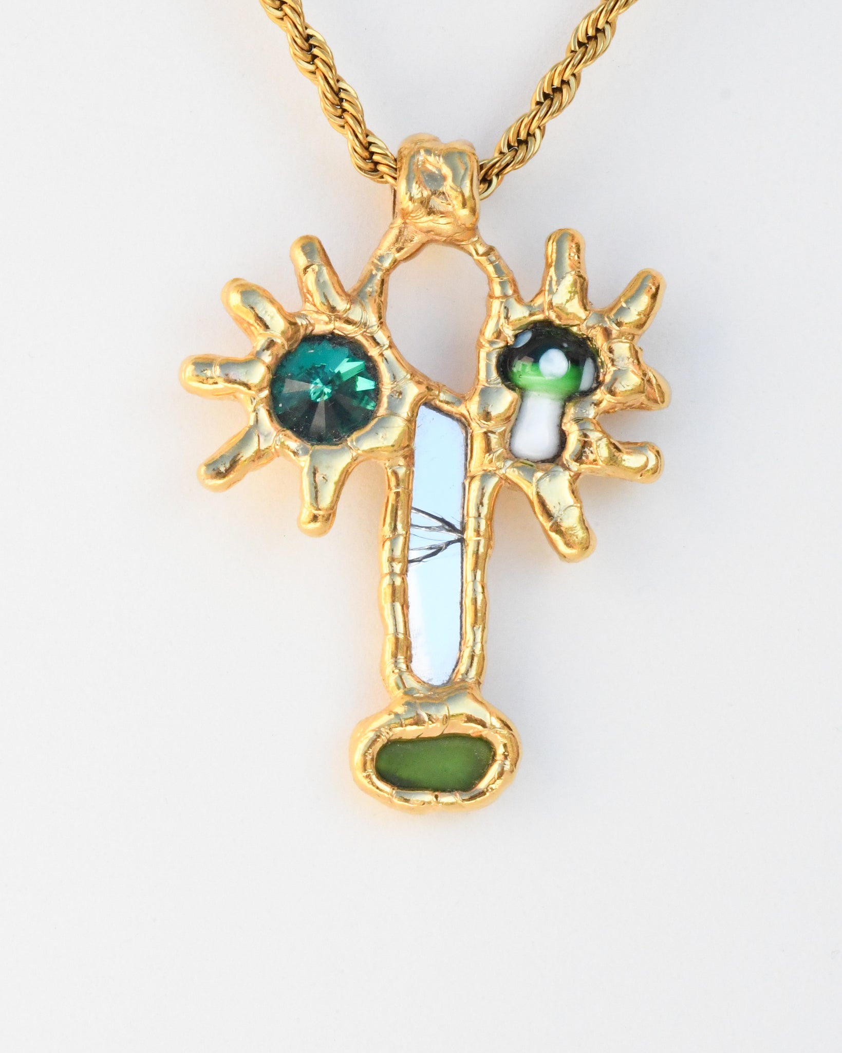 Mushroom Face with Broken Nose