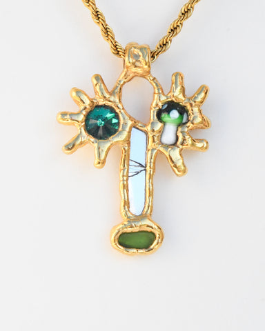 Mushroom Face with Broken Nose