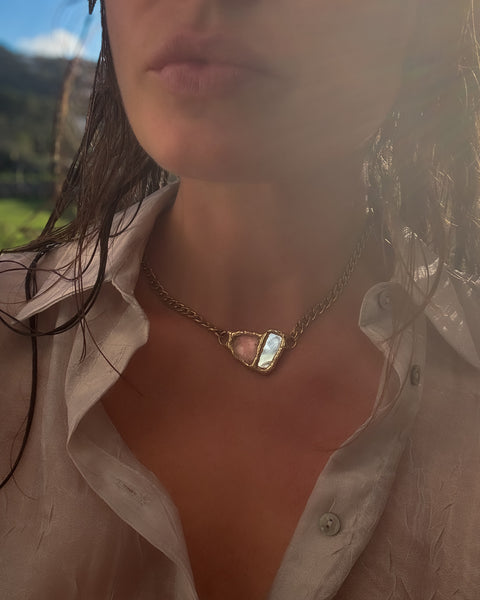 Rose Quartz & Mirror