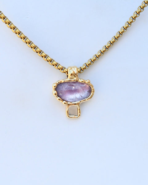 Amethyst + Mirror [mushroom]