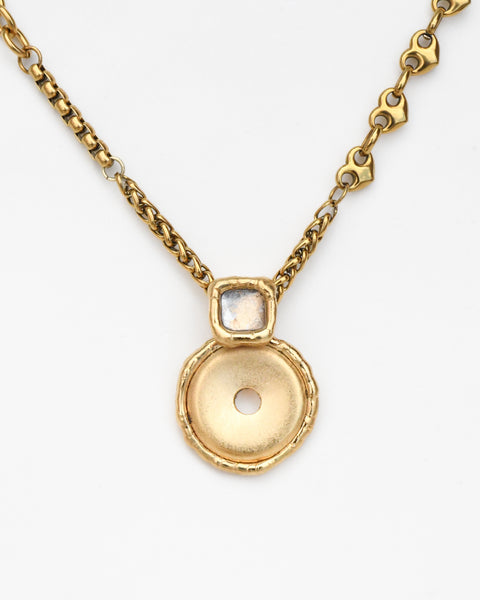 Shungite in 18K gold