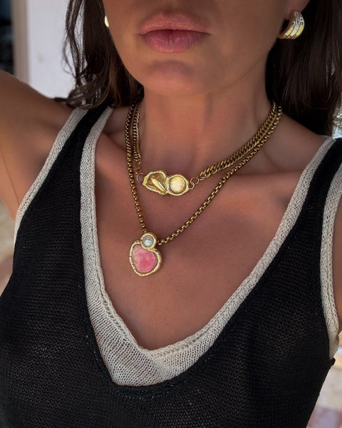 Shungite in gold + Stardust
